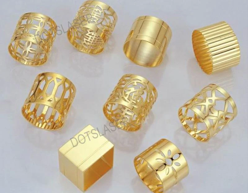 Gold ring cutting