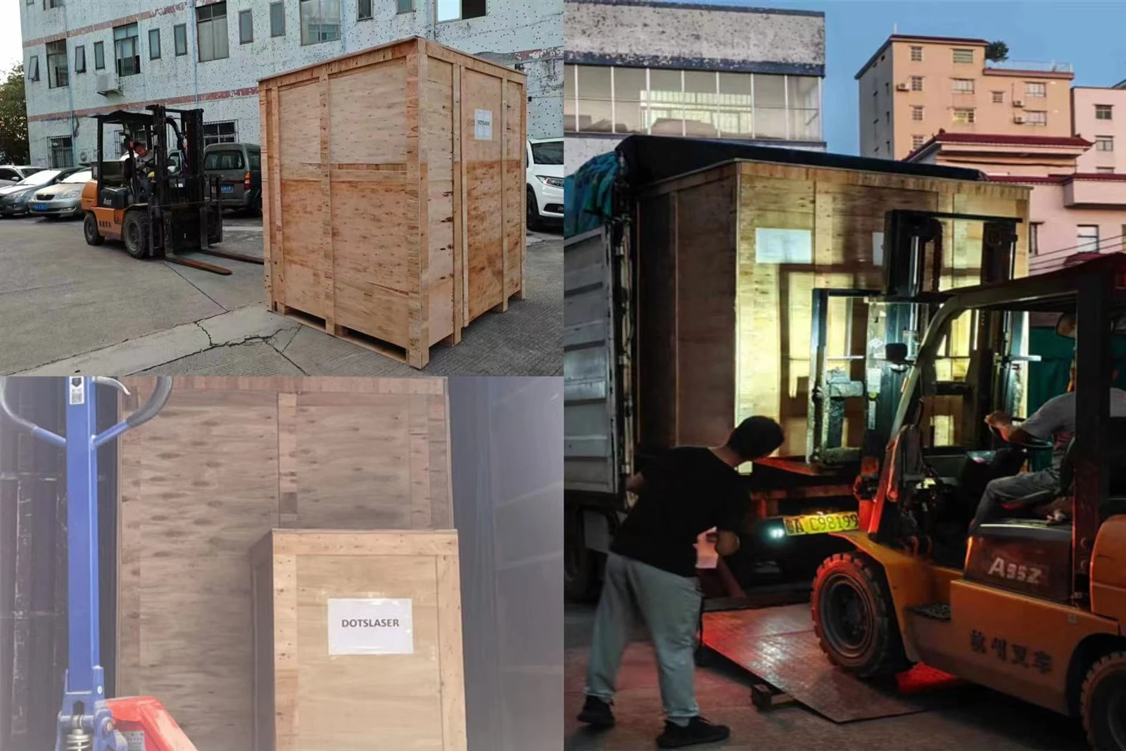 Large laser welding machine shipment